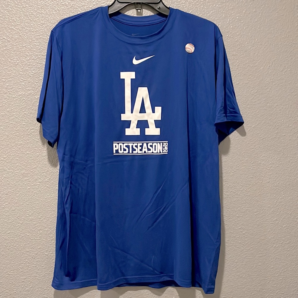 NWT Nike LA Dodgers Postseason Dri-Fit Tee